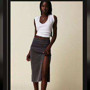 Free People One Pari Midi Skirt